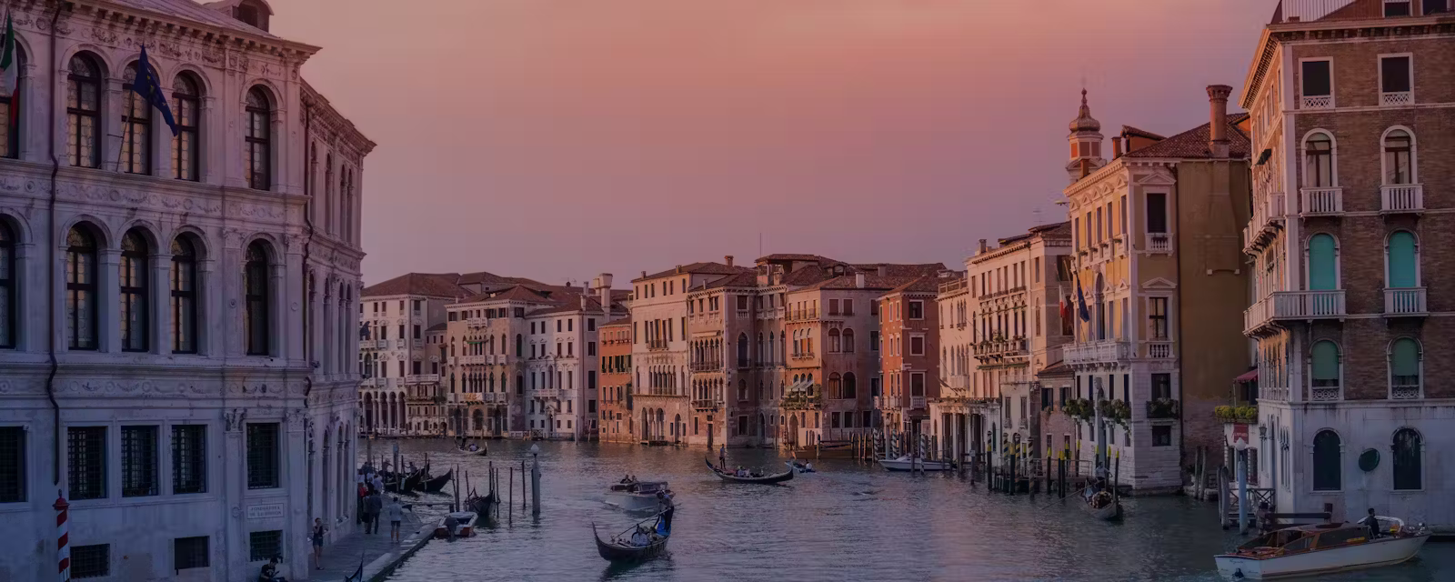 a greate view of Italy during sunset